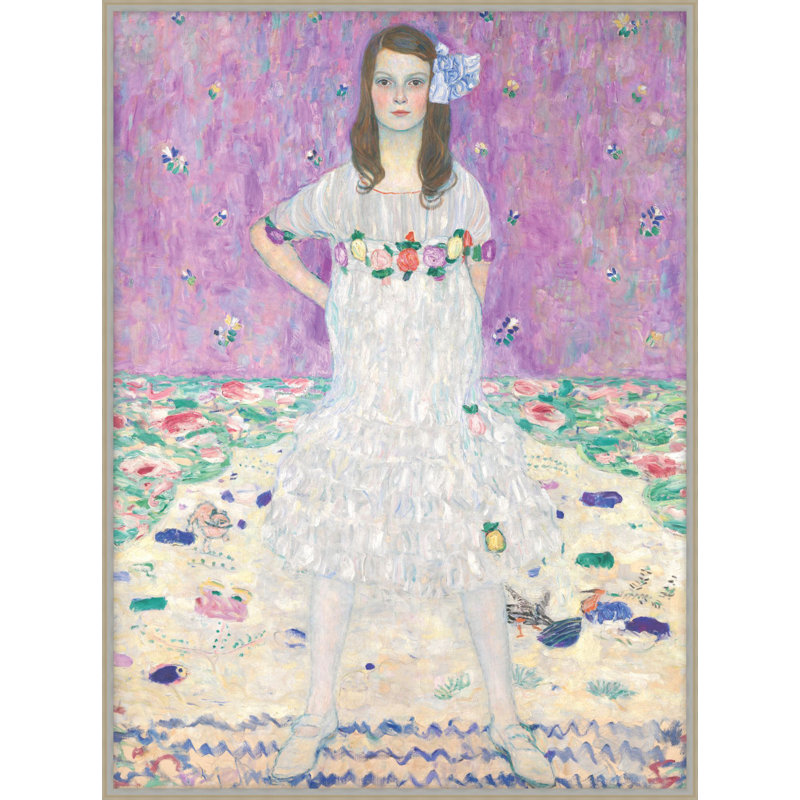 Playroom In Lilac 1 Print, 54.25" H x 40.25" W