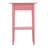 Dalton Nightstand-End Table with One Drawer Pink-36312675