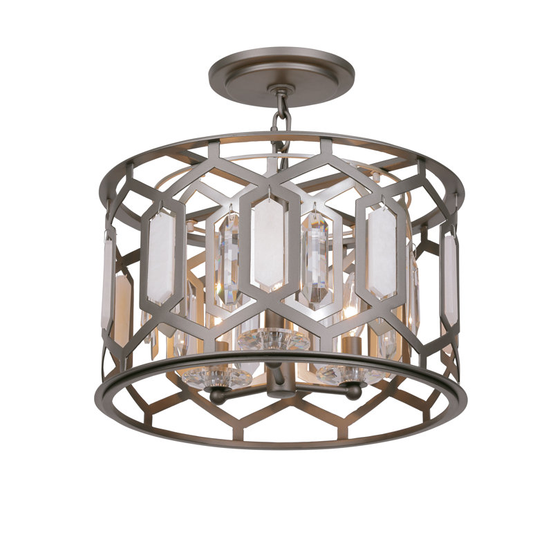 Hexly 3 - Light Pendant by Minka Lavery
