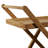 Vanmatre Solid Wood Bar Cart