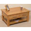 Trestle Coffee Table with Storage