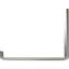 Support pour tablette en acier martelé blanc l 2 po x P 8 po x H 6 po-634094816-634094820