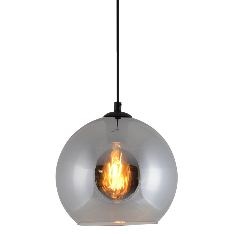Piccadilly 1 - Light Anthracite Schoolhouse Pendant