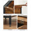 Apaui End Table with Built-In Outlets-552265271