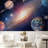 Planet In Outer Space Galaxy Peel & Stick Border-93868271