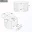 Table basse ronde à plateau relevable avec rangement dissimulé-317175532