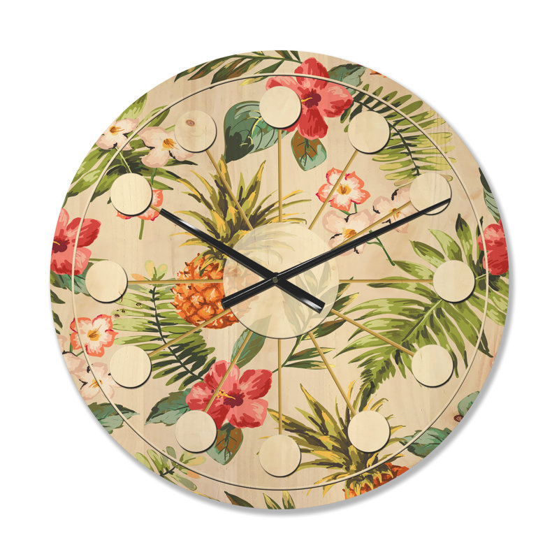 Horloge murale Pineapple, Moyenne