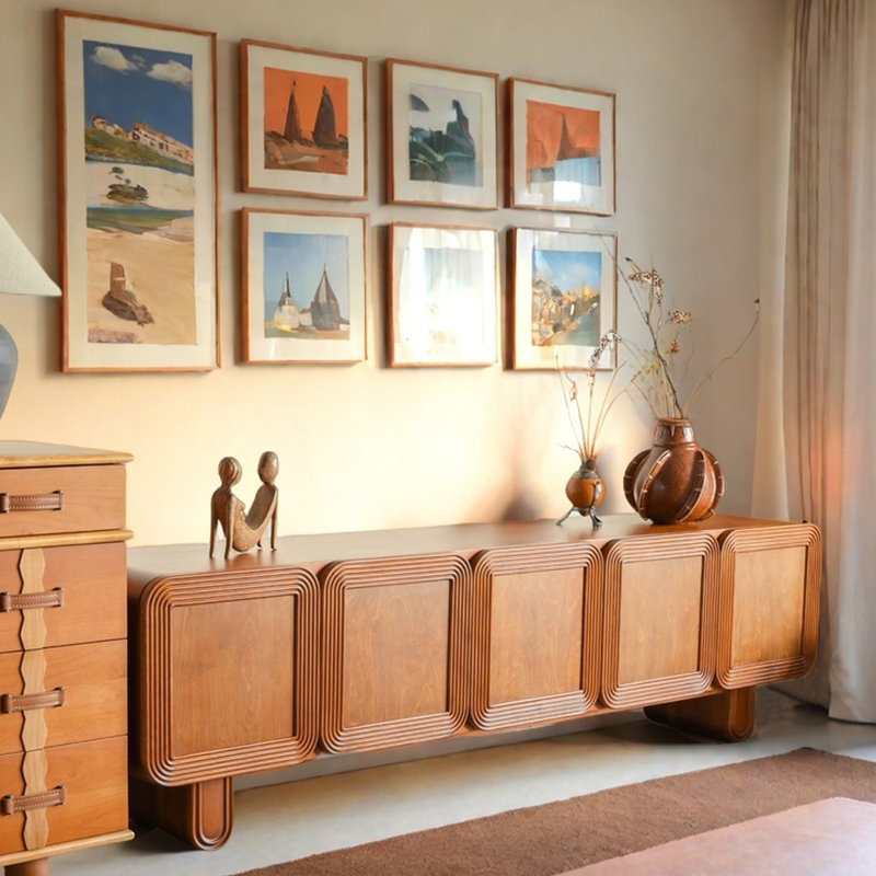 American style creative storage TV stand