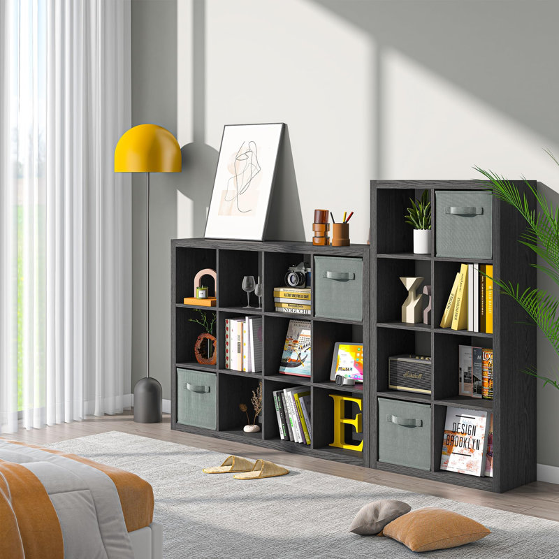 Bibliothèque de rangement - Tablette de présentation multifonctionnelle pour le salon, la chambre à coucher et le bureau personnel