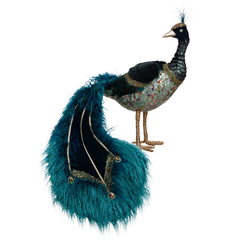 Regal Peacock - 27 X 22 Inches