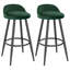 Cristhian Upholstered Counter Stool with Metal Frame-1670649122