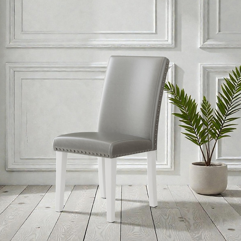 Ensemble de chaises de salle à manger 25 po x 17,7 po x 37,8 po (ensemble de 2)