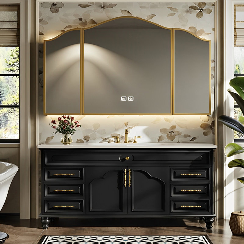 American-style floor-standing bathroom cabinet, 63"
