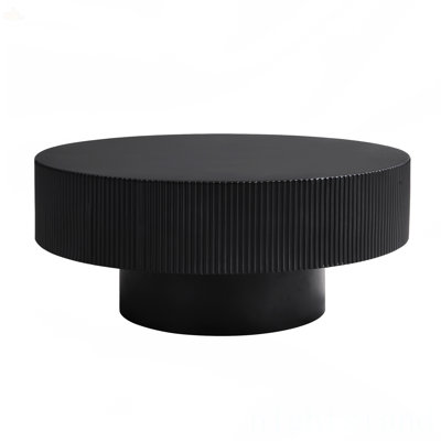 Elegant Easy Assembly Round Coffee Table