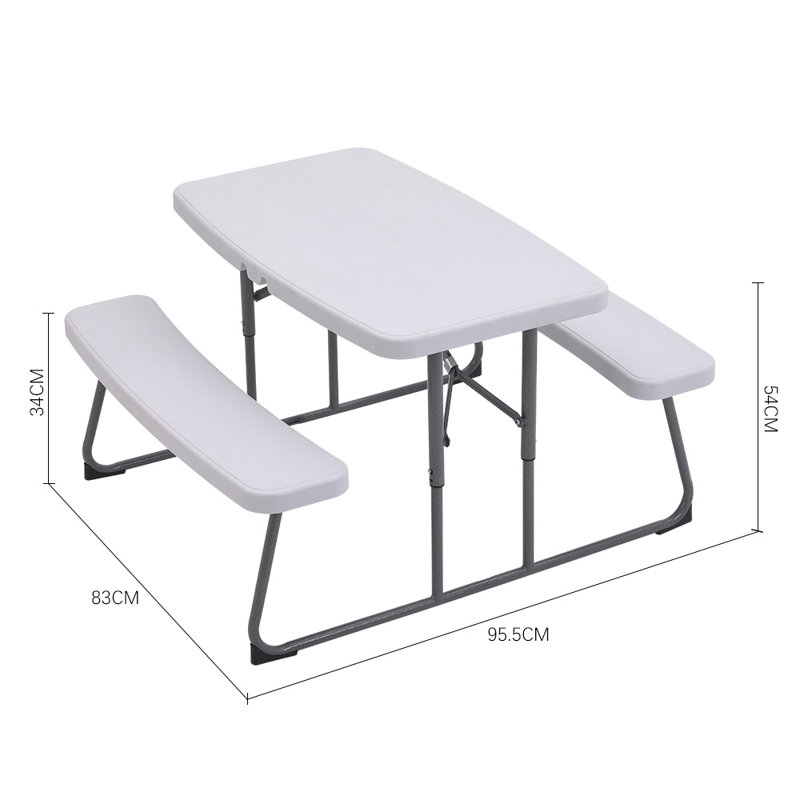 Brijida 4 - Person Patio Dining Set with Rectangular Table