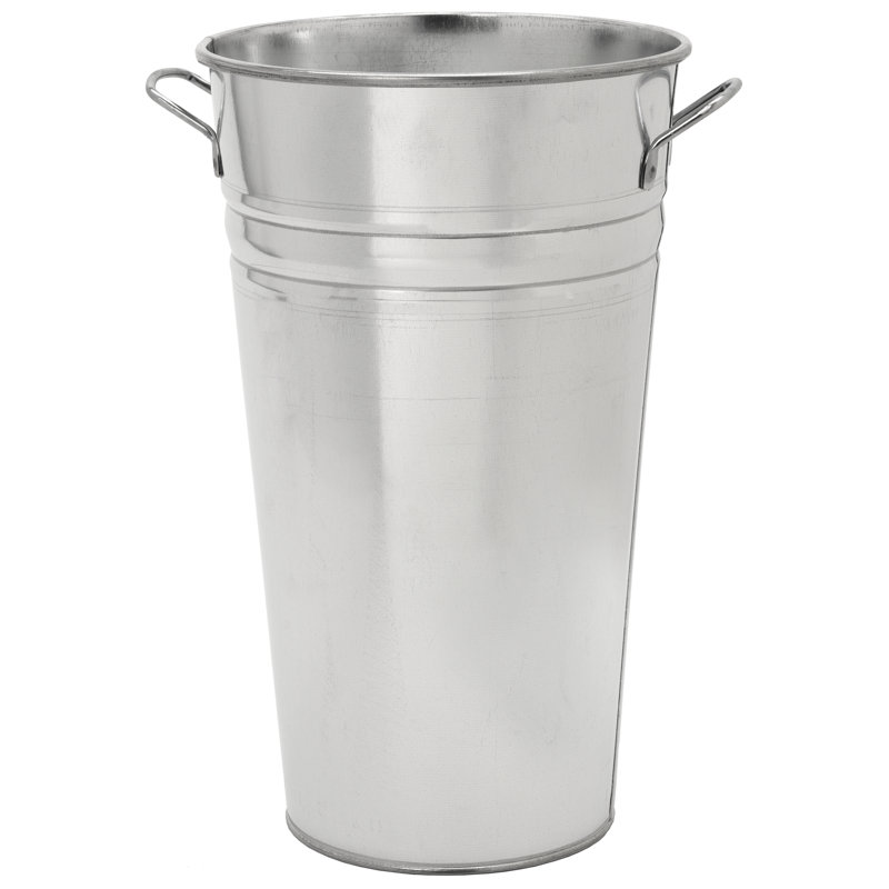 Chaffins Metal Table Vase, 15.75" H x 8.5" W x 8.5" D