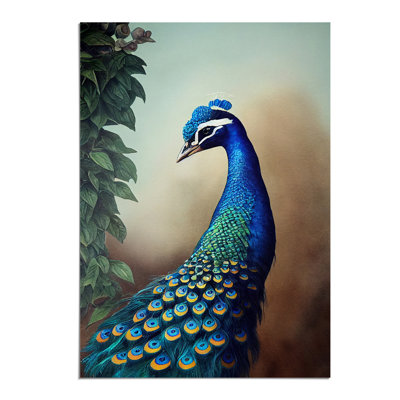 Peacock View No.2 - Wall Art