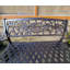 Greta Powder Coated Aluminum Outdoor Bench