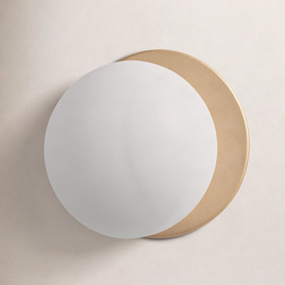 Drake Steel Flush Mounted Sconce