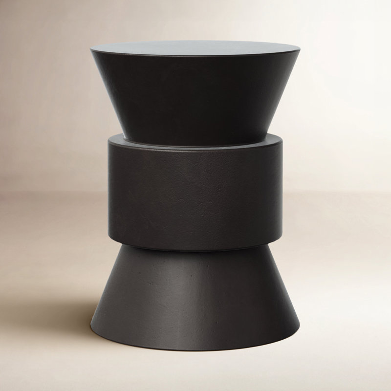 Mixx Jackson Accent stool, Lava Brown