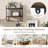 2 Piece Accent Shelf with Towel Bar