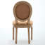 Chaise de salle à manger en lin-1518358153