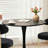 Dining Table Set,  24" Round Dining Table And 2 Velvet Dining Chairs With Gold-plated Legs-738060565-737608189