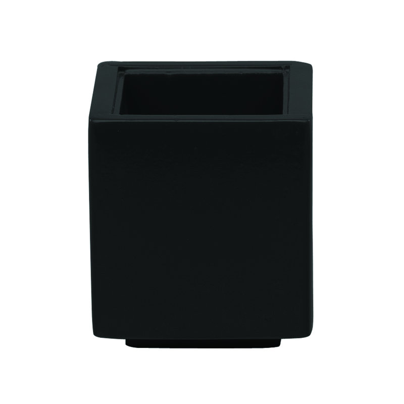 Wenge Wood Serving Bowl, Lacquered Black