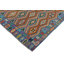 Tapis rouge / vert en laine noué à la main 2 pi 9 po x 3 pi 4 po Cedorah Southwestern