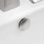 1,22 po Garniture de vasque en laiton avec garniture de trop-plein pour vasque de lavabo avec capuchon rond (paquet de 4)-112499356