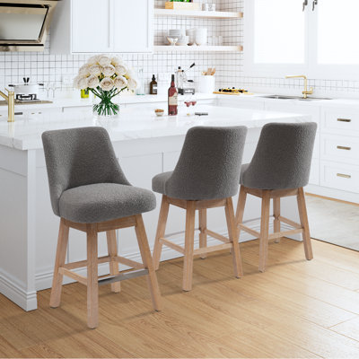 Tabouret de comptoir pivotant 26 po Breann