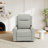 Becklin PU Leather Swivel Rocker Recliner with Massage & Heating-120922553