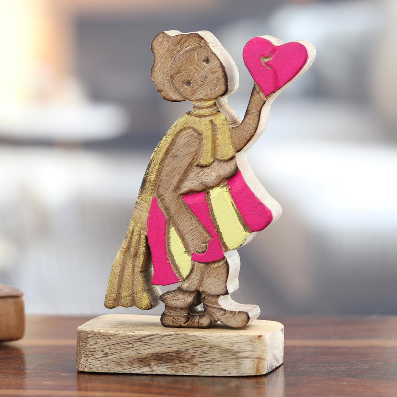 Sculpture en bois faite à la main