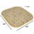 Broadway Memory Foam No Slip Back 16" x 16" Chair Pad Cushion-1822048308-1822048330