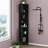 Corner Storage Cabinet, Tall With 2 Doors And 3 Shelves, Adjustable Shelves, Open Shelf For Bathroom, Kitchen & Living Room-748250739