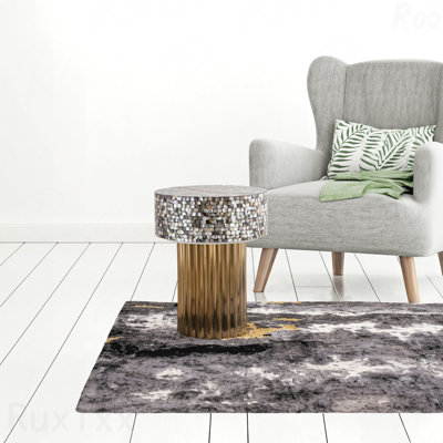 Table de bout avec plateau en nacre