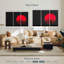 Pleine lune rouge Oberle-107941482