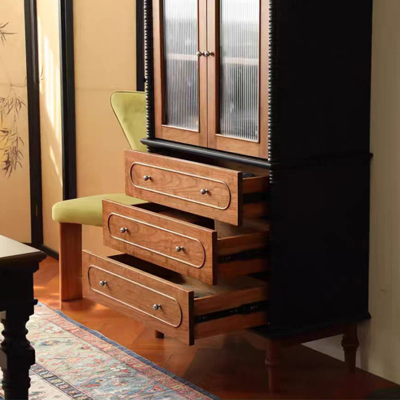 Brown Solid Wood Display Cases