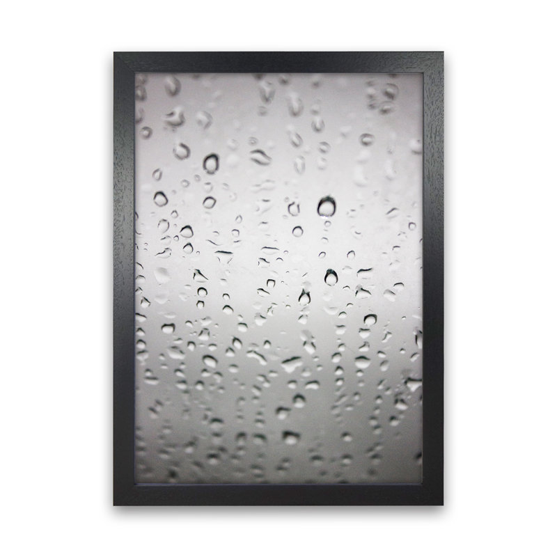 Touch Of Rain by Victoria Frost - Print, Black Framed, 88cm H x 64cm W x 3cm D