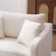 Fauteuil d'appoint moderne de style campagnard de 111,5 cm de large avec coussins et housse amovible-1277324441