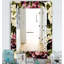 Miroir mural obsidian fleuri 19-40097527