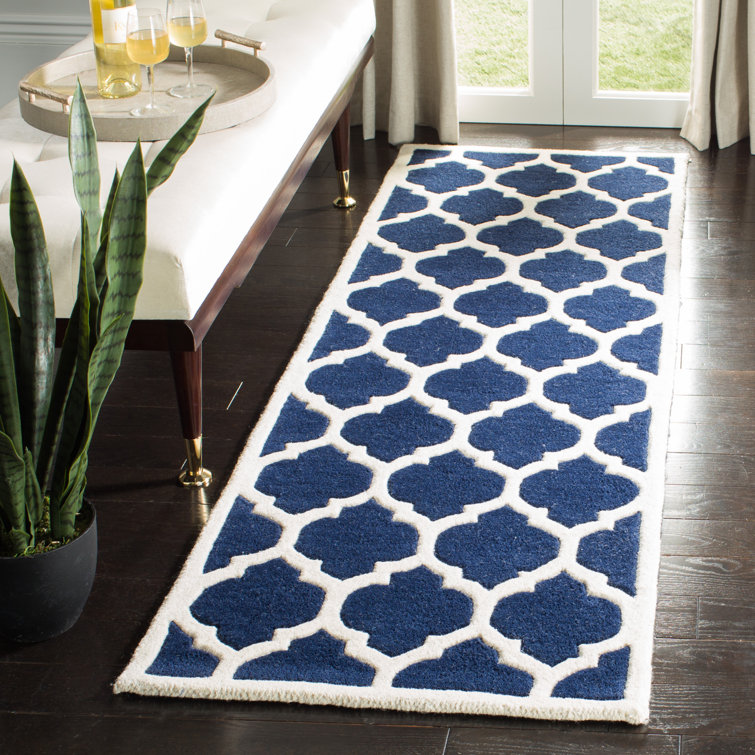 Carolene Hand Tufted Wool Geometric Rug
