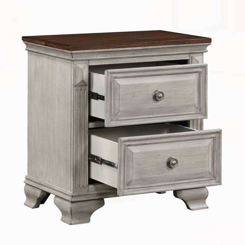 Table de chevet moderne avec tiroirs