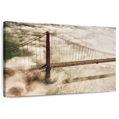 Lilie Clouds Above Golden Gate Bridge