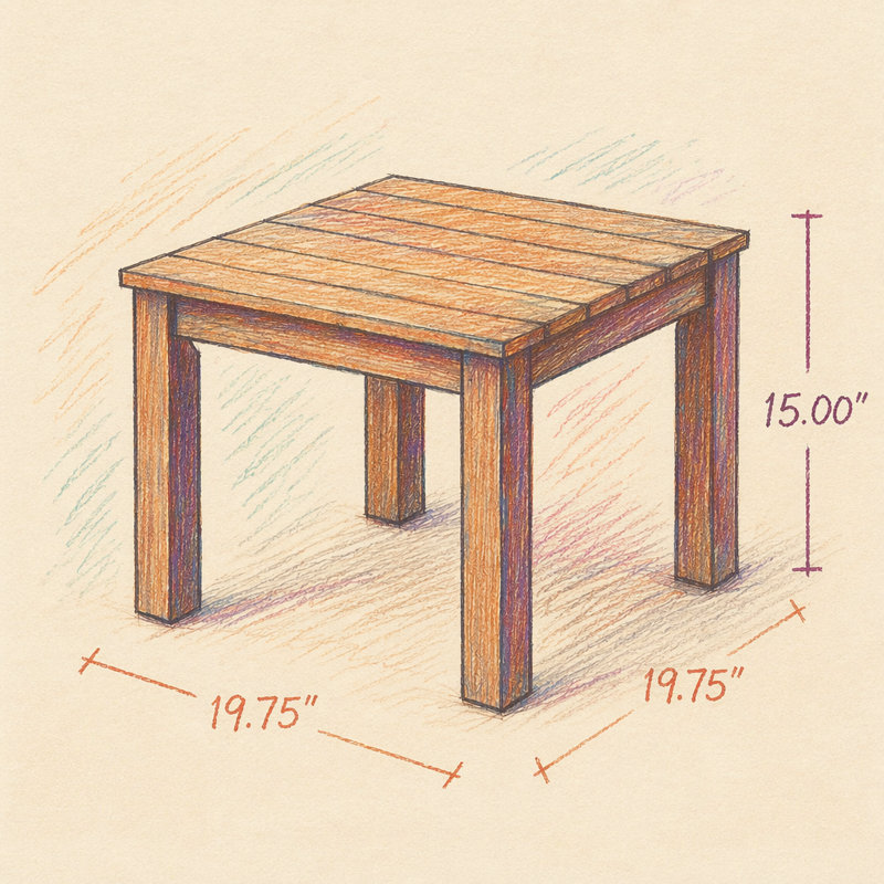 Table d'appoint, Grey