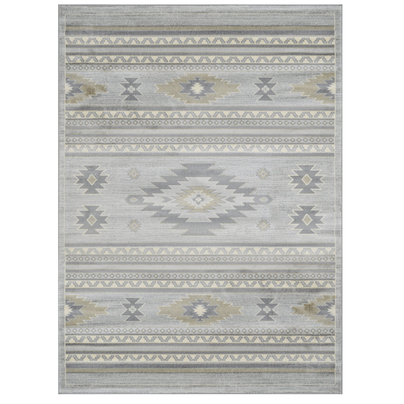 Southwestern Indoor Rug, Rectangle 5' x 7'