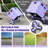 Foldable Utility Cart Collapsible Crate Rolling Carts With Stair Climbing Wheels Rolling Tote Basket Teacher Cart With Lid Wear-Resistant 360°Rotate Wheel Noiseless
