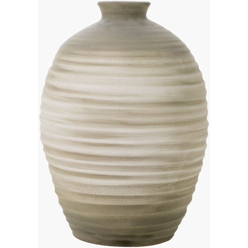 Javeah Vase, 13.4" H x 10.2" W x 10.2" D