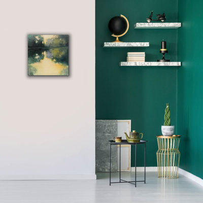  «Summer Glow» par Julia Purinton, art mural sur toile, 12 po x 12 po