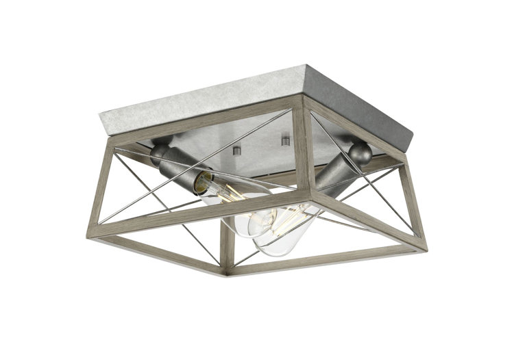 2-Light 12" Flush Mount